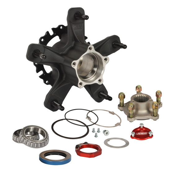 JOE25337-B-R Hub Wide 5 Kit Rear Accelerator Black