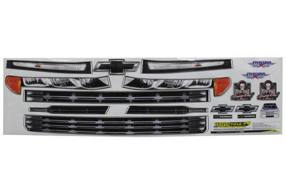 FIV21191-44141 2019 Chevy Silverado Nose ID Graphics Kit