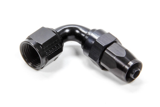 FRG229007-BL Hose Fitting #8 90 Deg. to #6 Hose Black