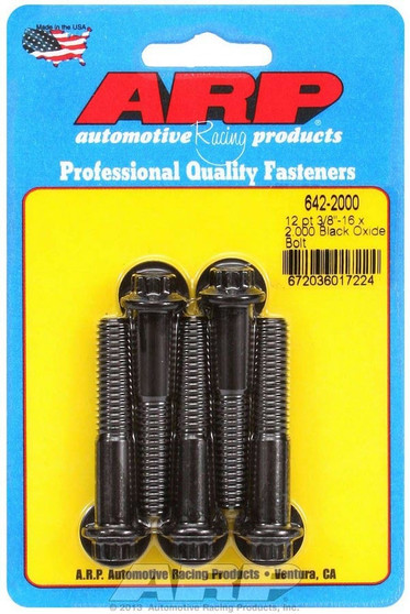 ARP642-2000 Bolt Kit - 12pt. (5) 3/8-16 x 2.000