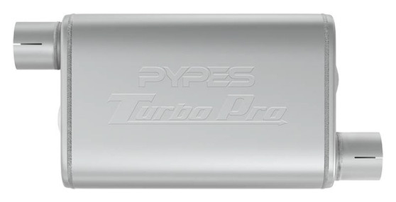 PYPMVT10 Turbo Pro Muffler 2.5in Offset In/Out