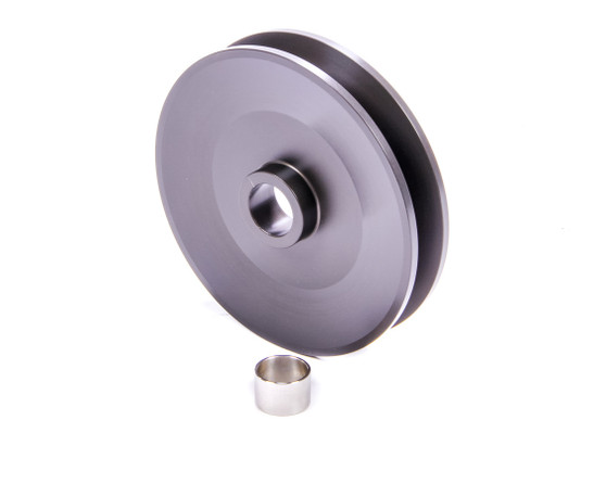 PWM182 4in Dia Deep V-Belt Alt Pulley Billet Aluminum