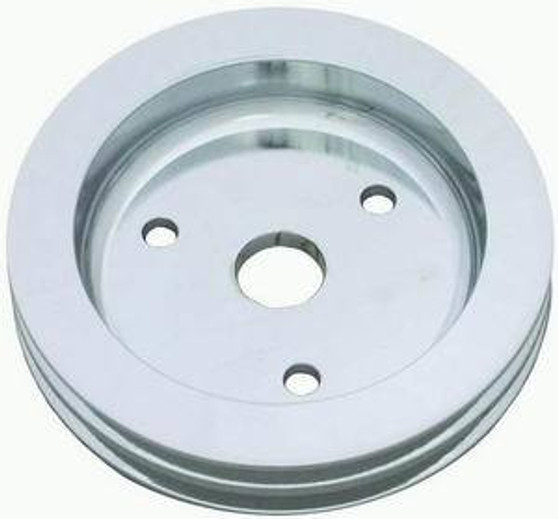 RPCR9481POL Pol Alum SBC Double Gro ove Pulley