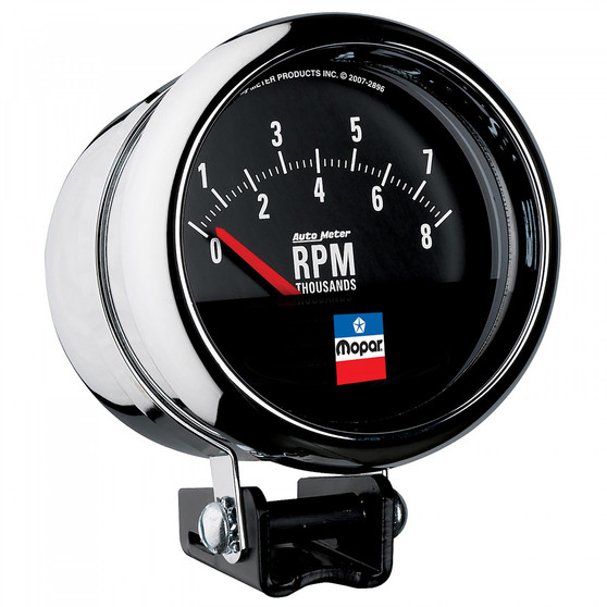ATM880789 3-3/4 Tachometer Gauge Mopar Logo Series