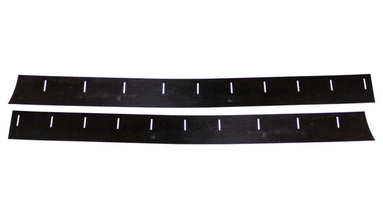 FIV600-400-B 88 Monte Wear Strips Lower Nose Black 1 Pair