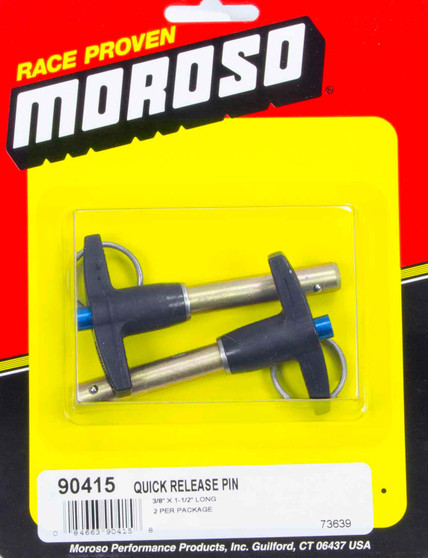 MOR90415 Quick Release Pins (2) 3/8 x 1-1/2