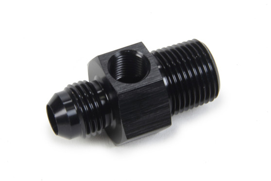 TXRHF-33631-BLK Gauge Adapter #6 Male x 3/8 NPT x 1/8
