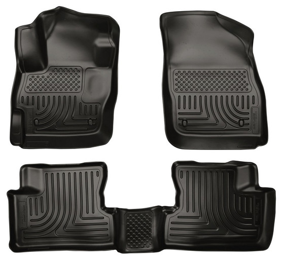 HSK98631 10-13 Mazda 3 Front/2nd Floor Liners Black