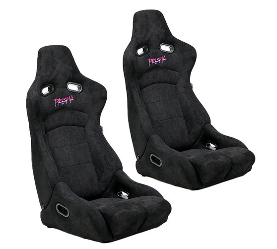 NRGRSC-710L/R-BK Seat Prisma Lab Recline Black Pair