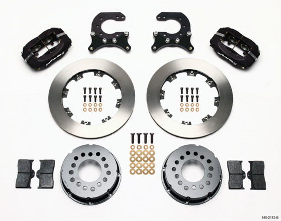 WIL140-2112-B Rear Brake Kit-Chevy 12-Bolt Billet Calipers