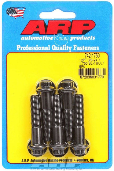 ARP742-1750 Bolt Kit - 12pt. (5) 3/8-24 x 1.750