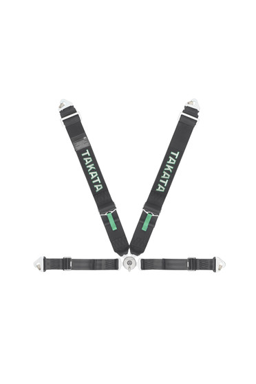 TAKTR71000-0-27 Harness Race 4pt Snap-In 3in Shldr 2in Lap Blk