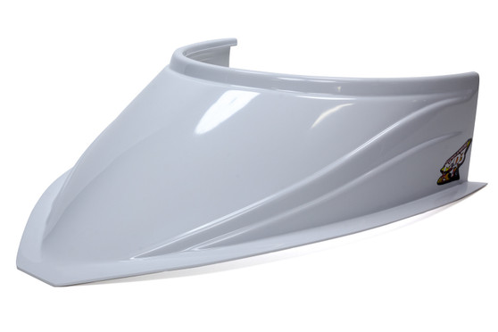 FIV040-4116-W MD3 Hood Scoop 5in Tall Curved White
