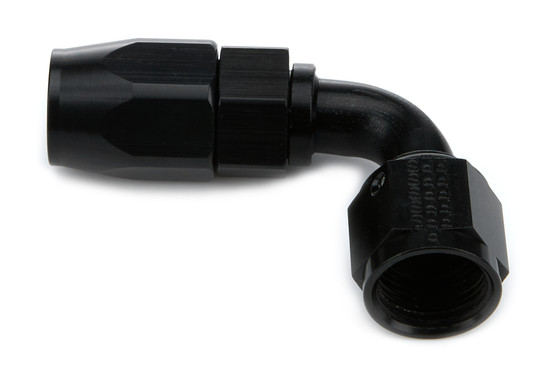 FRG109008-BL Hose Fitting #8 90 Deg Black