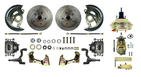 RSDAFXDC03C 62-67 X Body Front Power Disc Brake Conversion