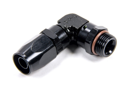 FRG189010-BL 10an ORB Male 90-Deg to #10 Hose - Black