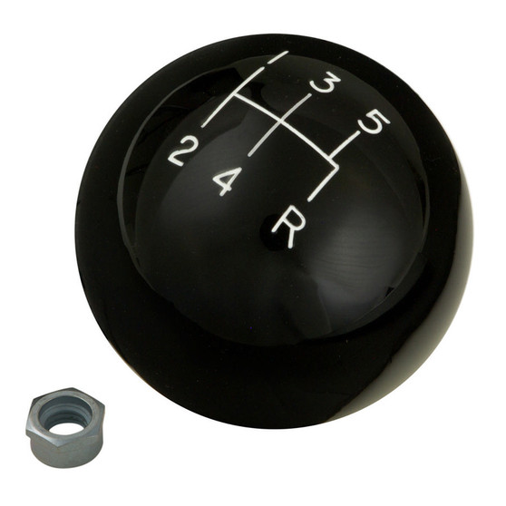 HUR163-0108 5-Spd Shifter Knob-Black 