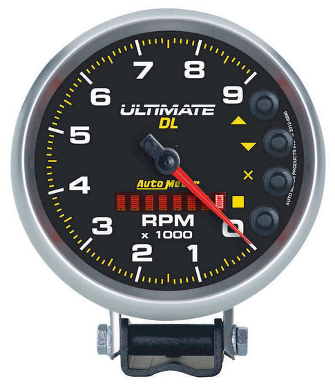 ATM6896 5in Ultimate DL Tach 9000 RPM Black