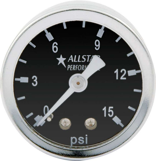 ALL80210 1.5in Gauge 0-15 PSI Dry Type