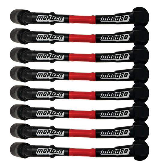 MOR52532 Ultra Plug Wire Set GM LS 9.75 Long Red