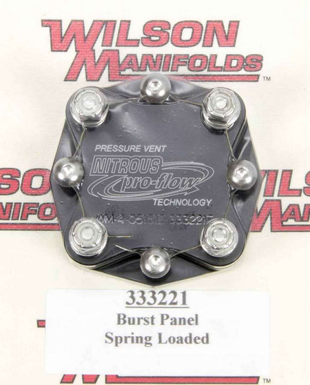 WLS333221 Manifold Pressure Relief Valve