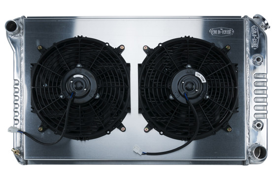 CCRCHC545AK 70-81 Camaro Radiator & 12in Fan Kit AT