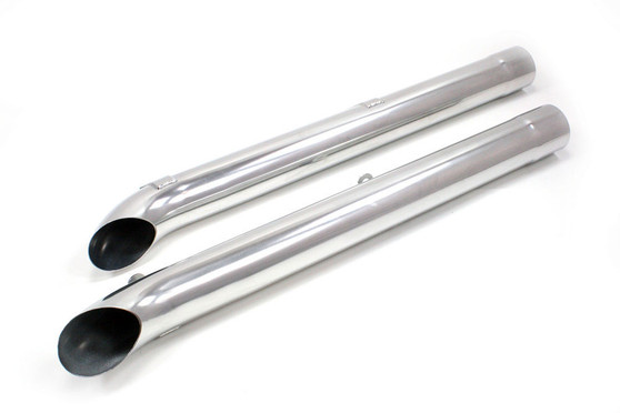 DGHD930 Side Pipes - Silver (Pair)