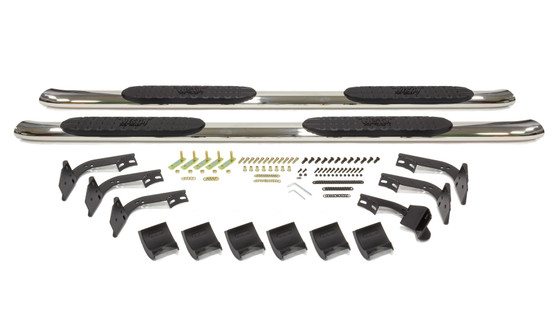WES21-23560 Pro Traxx 4in Step Bar 09-  Dodge Crew Cab