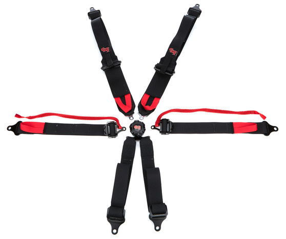 GFR7601BK 6pt Harness Camlock Black SFI16.5 HNR