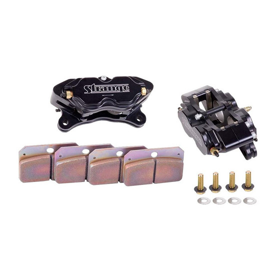STGB1855 Strange 4-Piston Caliper Kit w/Hard Pads/Pr.