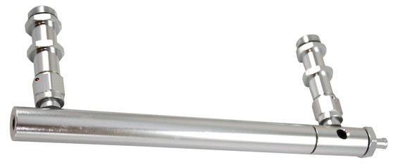 RPCR2157 Holley Billet Alum Fuel Log -Clear