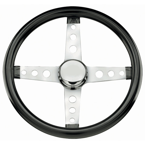 GRT570 Classic Steering Wheel Black Vinyl