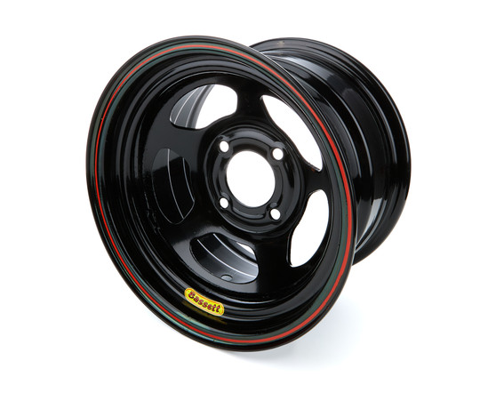 BAS38ST4 Wheel 13x8 4x4.5in 4in BS Black