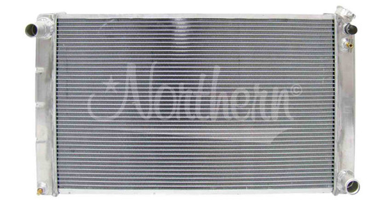 NRA205055 Aluminum Radiator GM 65-86 Cars Manual Trans