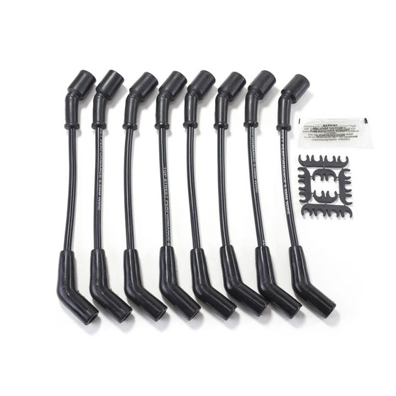 TSP81028 8.5mm Black Wire Set 135 Degree Boots