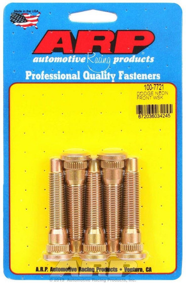 ARP100-7721 Wheel Stud Kit - Dodge Neon Front