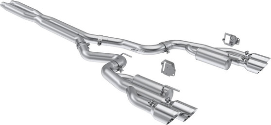 MBRS7282304 24-   Mustang 5.0L Cat Back Exhaust Stainless