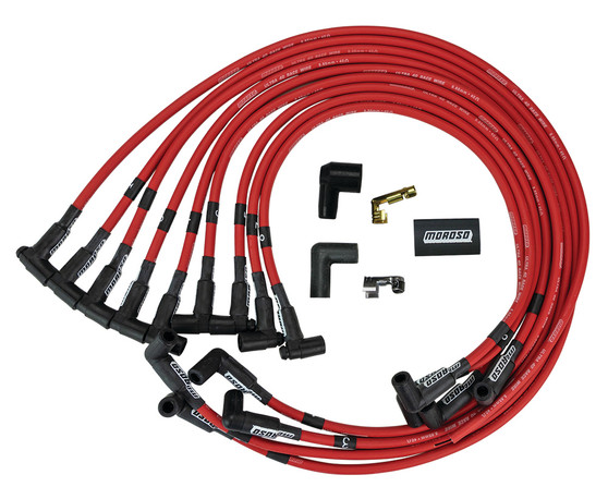 MOR73686 Ultra 40 Plug Wire Set - Red