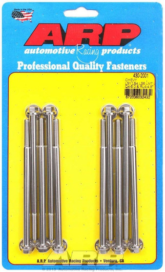 ARP430-2001 GM LS S/S Intake Bolt Kit 6pt.