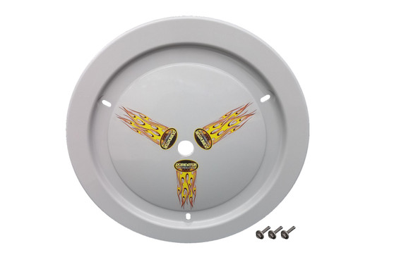 DOM1012-B-GRY Wheel Cover Bolt-On Gray