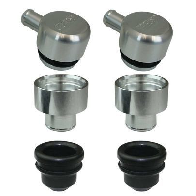 MOR68864 Billet Breather Adapter Kit 2pk for 1.22 Hole