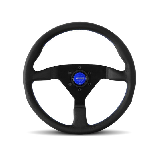 MOMMCL35BK6B Monte Carlo 350 Steering Wheel Leather Blue Stich