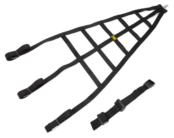 OMPNA0-1876 Window Net Racing Polyester Black