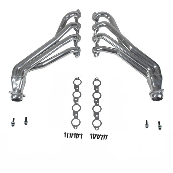 BBK40440 1-7/8in Long Tube Header Silver 16- Camaro