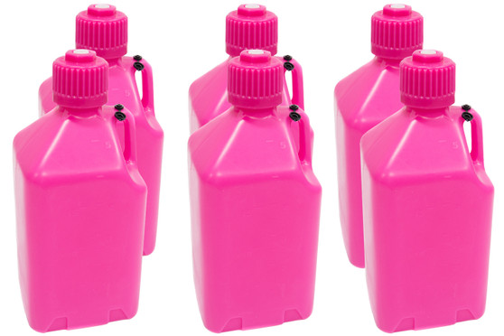 SCR2000GP-CASE Utility Jug - 5-Gallon Glow Pink - Case 6
