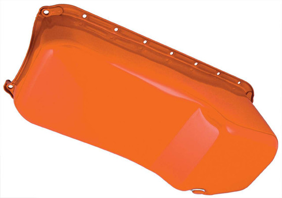 TRA9920 Early SBC Orange Oil Pan 