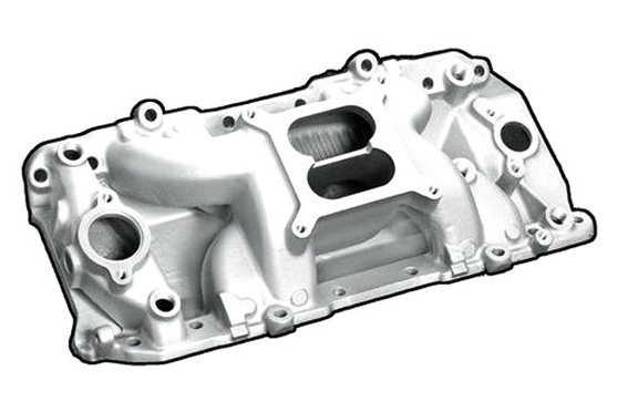 PRP53026 BBC Crosswind Intake Manifold - Satin
