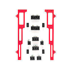 RMW1102R Spark Plug Wire Loom BBC Red