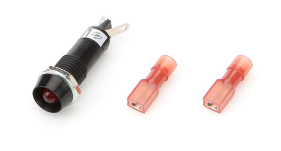 QRP61-801 Warning Light 3/8in Red 