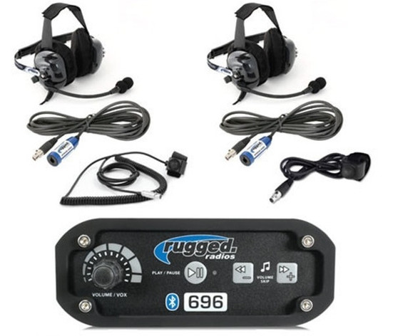 RGR696-2P-BTU Intercom System 2 Person w/Headsets Bluetooth